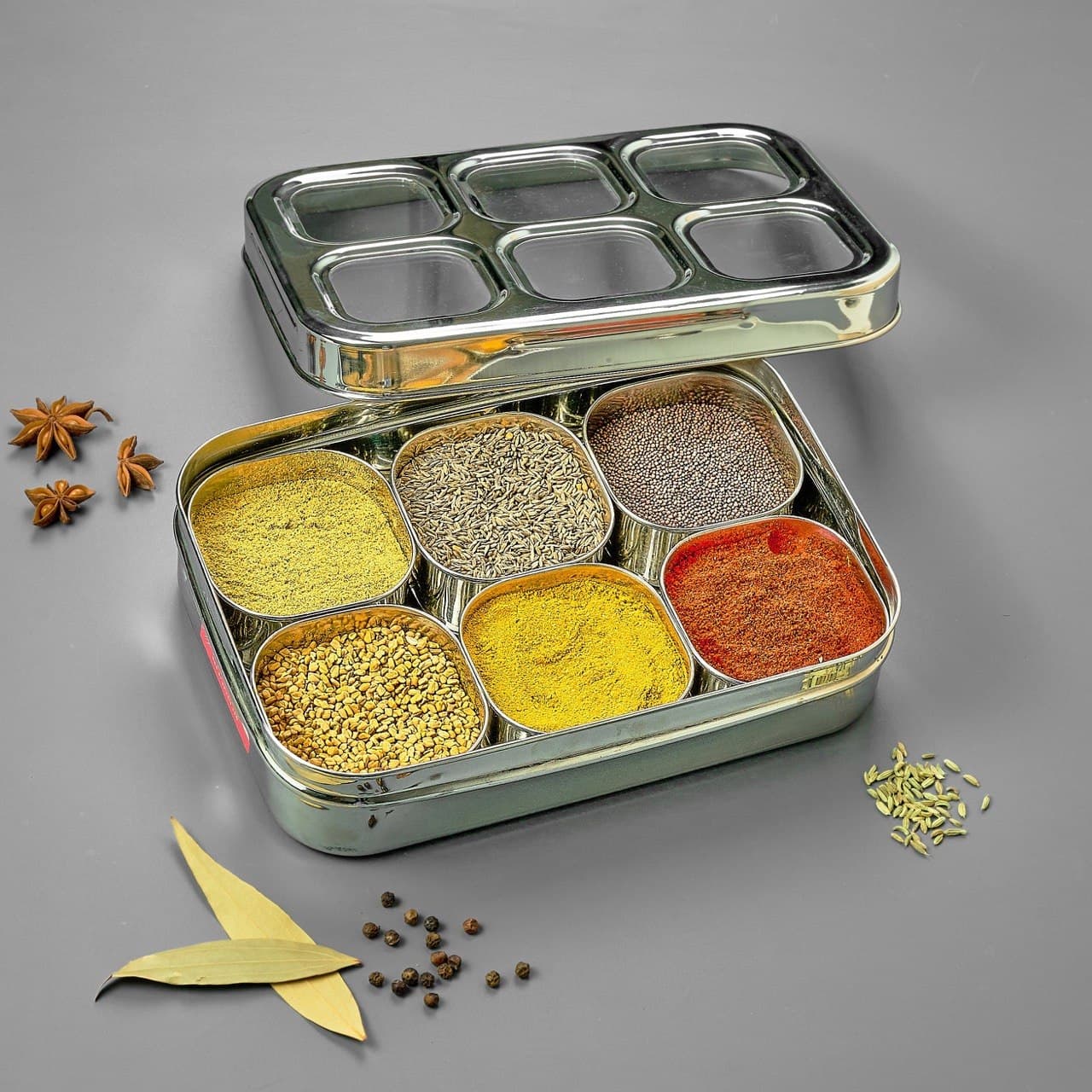 Rectangle Spice Box