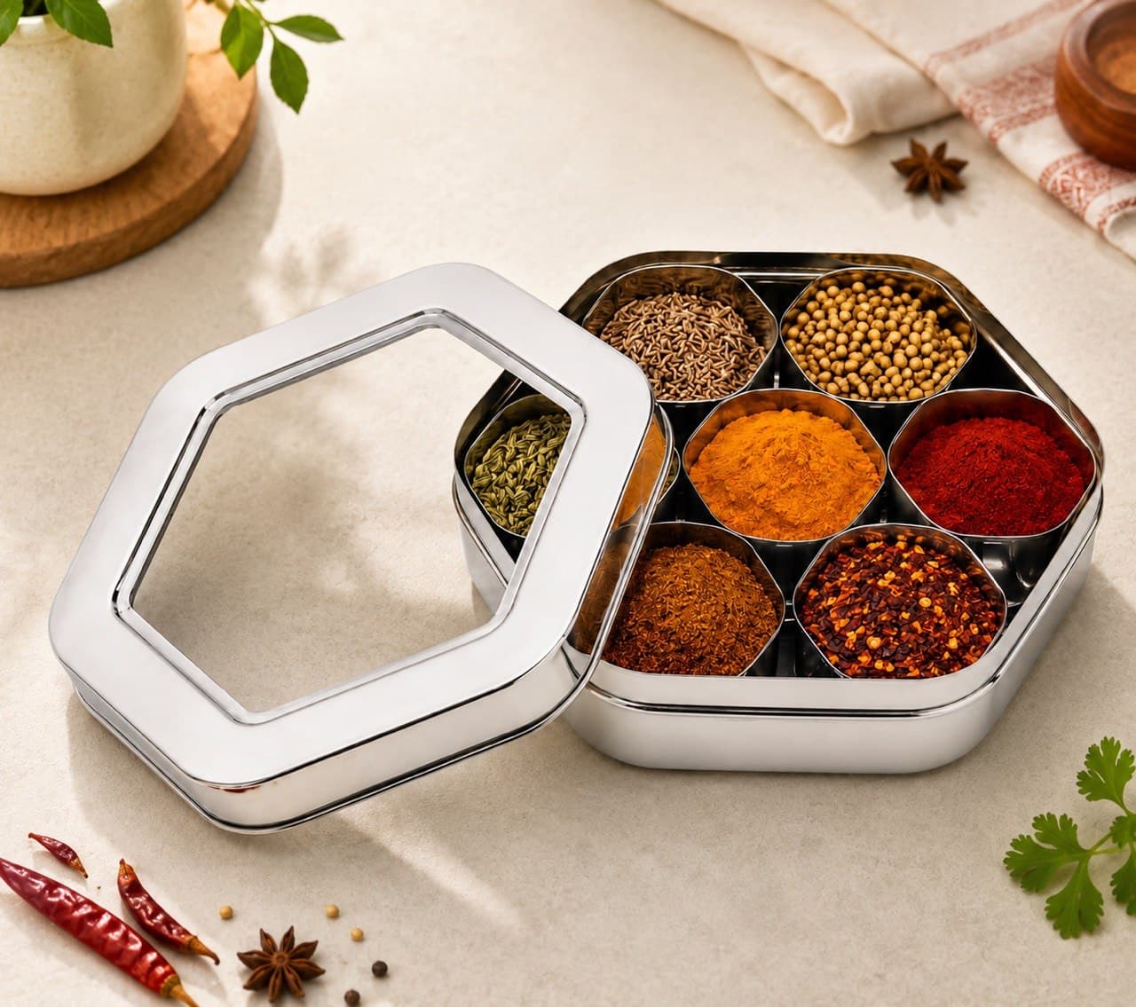 XPO Masala Box | 7 Cups